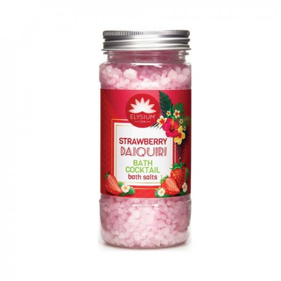 Elysium Spa Bath Cocktail Salt Crystals - Strawberry Daiquiri