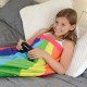 Snug-Rug Rainbow Mermaid Tail Blanket Snug Warm and Lightweight
