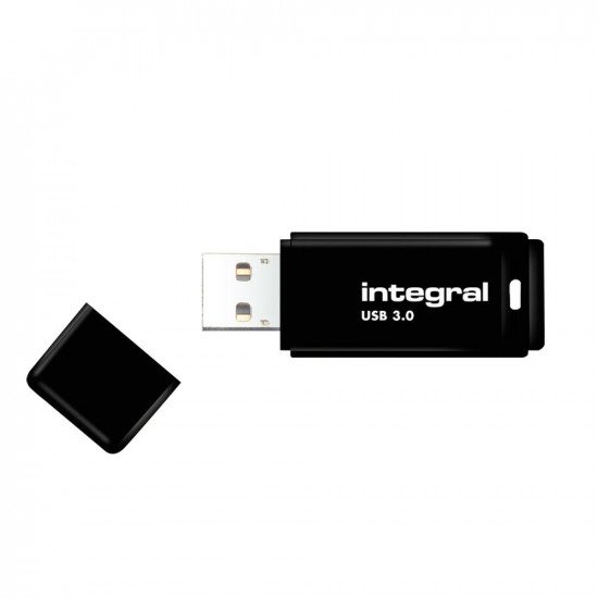 Integral USB3.0 Flash Memory Drive Black 64GB