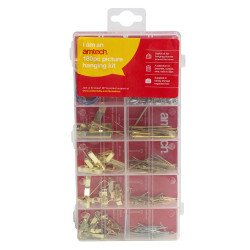 Amtech 180pc Picture Hanging Kit