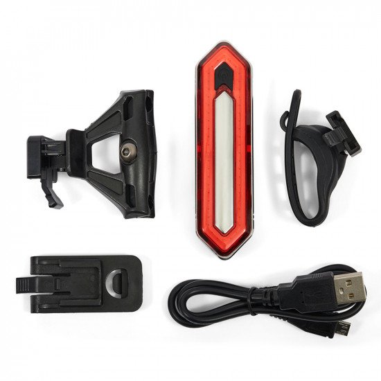 Amtech High Performance USB Rechargeable Rear LED Bike Light