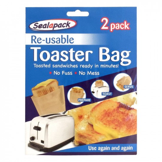 Sealapack Re-usable Toaster / Toastie Bags 2 Pack