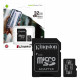 Kingston Canvas Select Plus MicroSDXC Memory Card 100MB/s UHS-1 U1 A1 V10 Class 10 with Adapter - 32GB