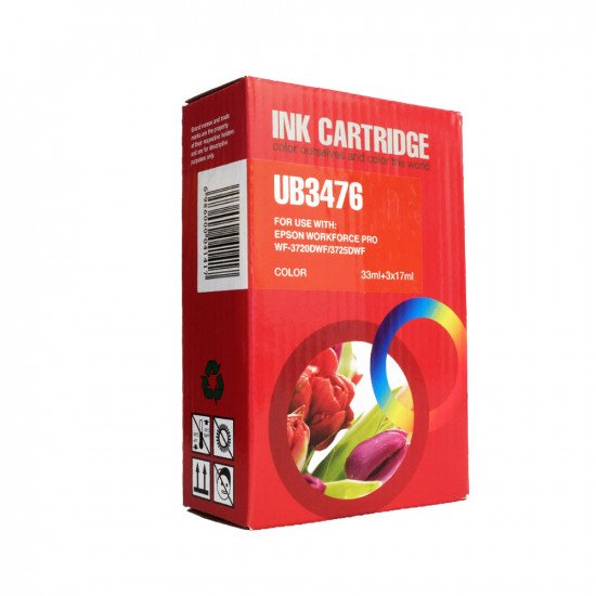 Compatible 3476 (T34) Ink Cartridge Multipack For Epson Workforce Pro Printers