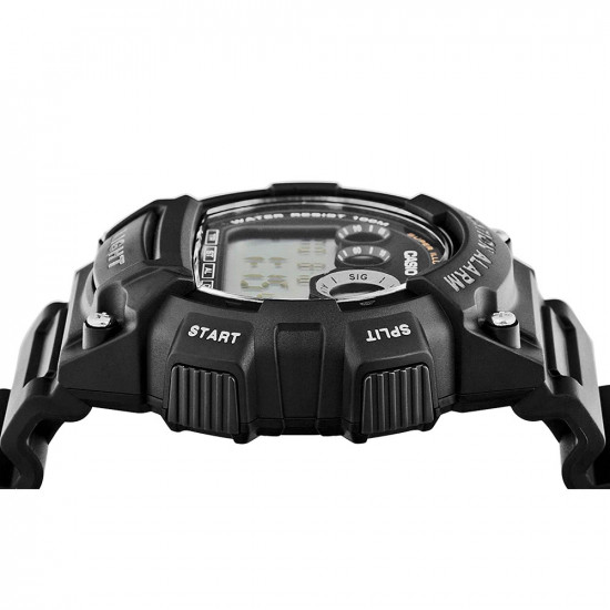 Casio Digital LCD 100M Sports Watch with Stopwatch, Timer, Alarm W-735H