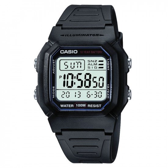 Casio Digital LCD Sport Watch Model W-800H-1AVES