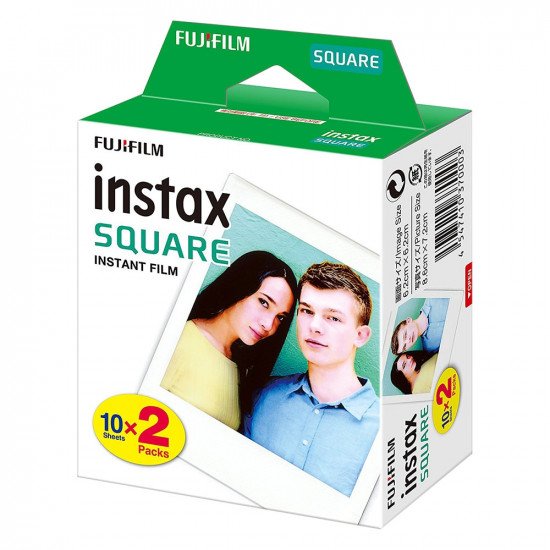 Fujifilm Instax Square Film for SQ10 Hybrid Cameras 20 Shot Pack