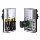 Lloytron Compact AA/AAA+9v Battery Charger for NiMH Batteries