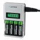 Lloytron Ultra Fast AA/AAA Smart Battery Charger for NiMH Batteries