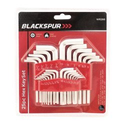 Blackspur Hex Key Tool Set - 25pc