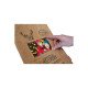 Personalised Traditional Christmas Hessian Santa Sack/Stocking - North Pole Special Delivery With Pom Poms - Small