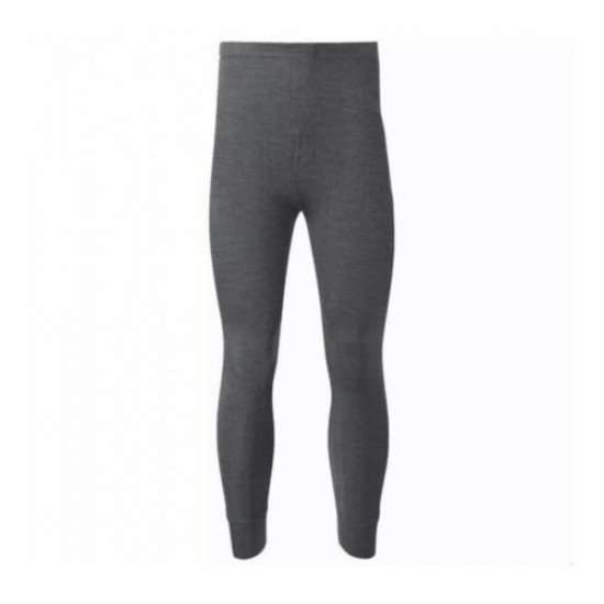 Five Star Men's Thermal Long Johns Brushed Inside Grey - Small
