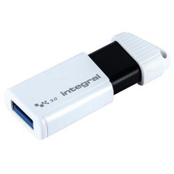Integral 64GB Turbo USB 3.0 Flash Drive - White - 400MB/s - SUPER FAST!