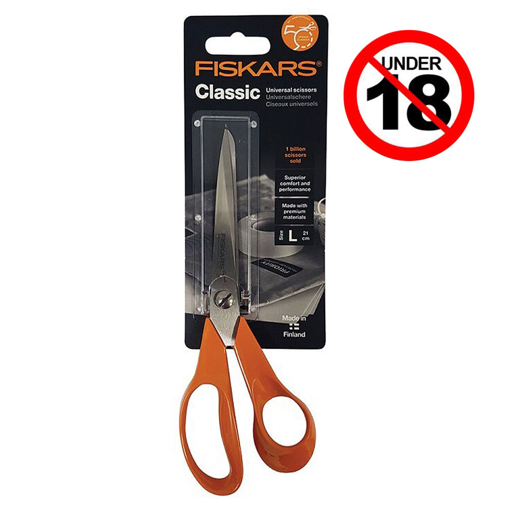 Click to view product details and reviews for Fiskars General Purpose Scissors 21cm.