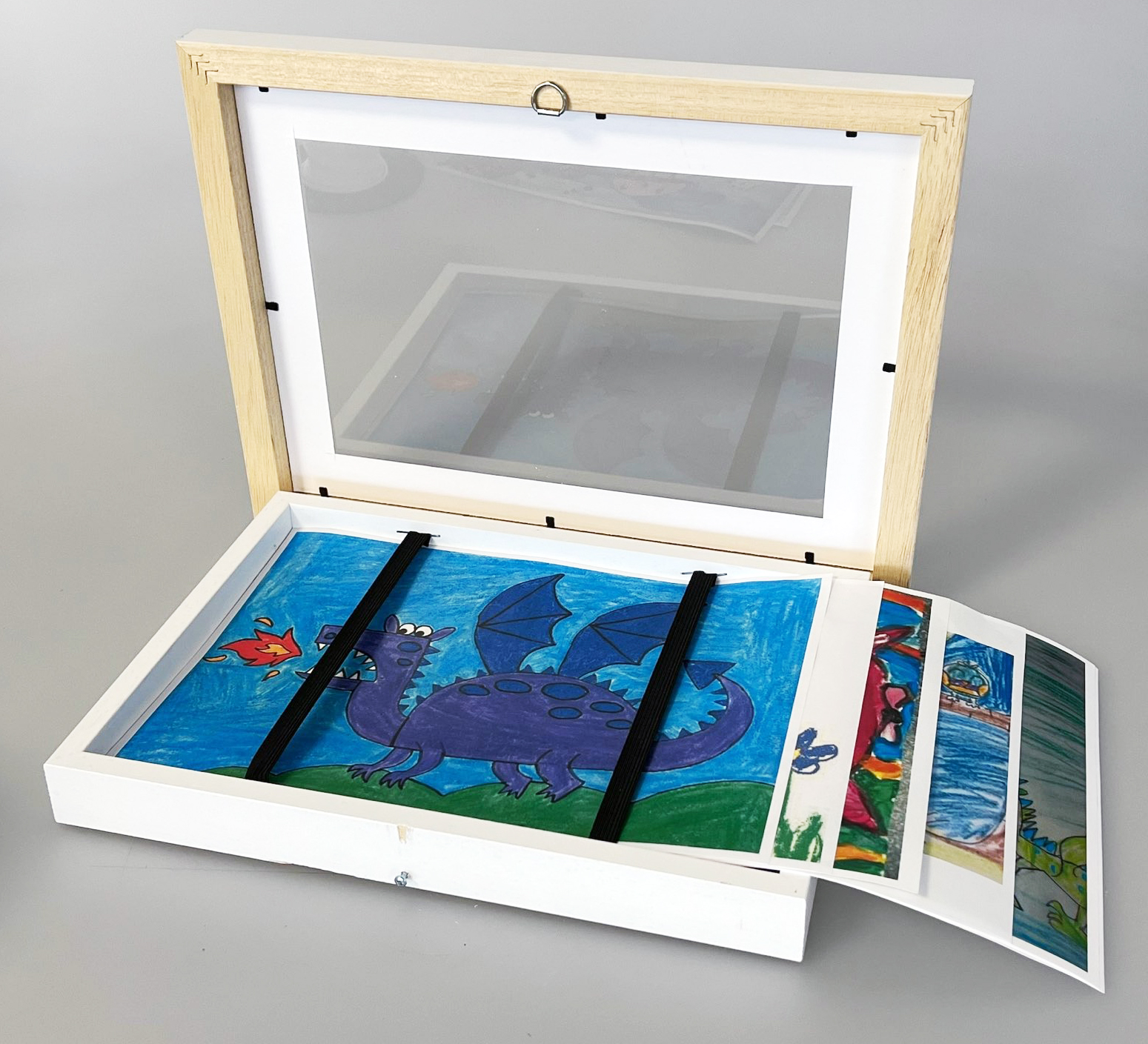 Click to view product details and reviews for Art Frame For A4 Size Pictures Stores Up To 150 Sheets White.