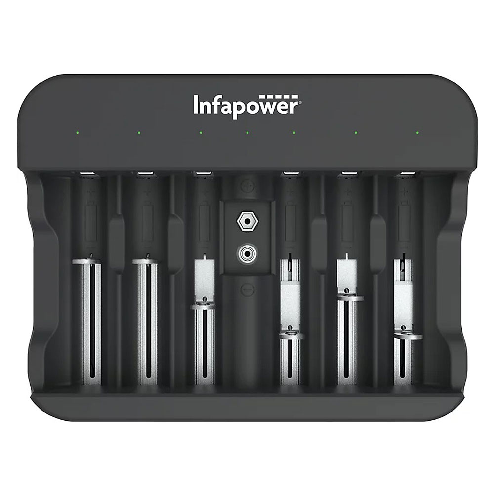 Infapower Intelligent Universal Battery Charger Aaa Aa C D 9v