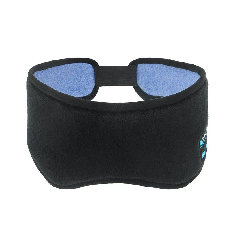 Evodx Bluetooth Sleep Mask Or Music Headphones Headband Black