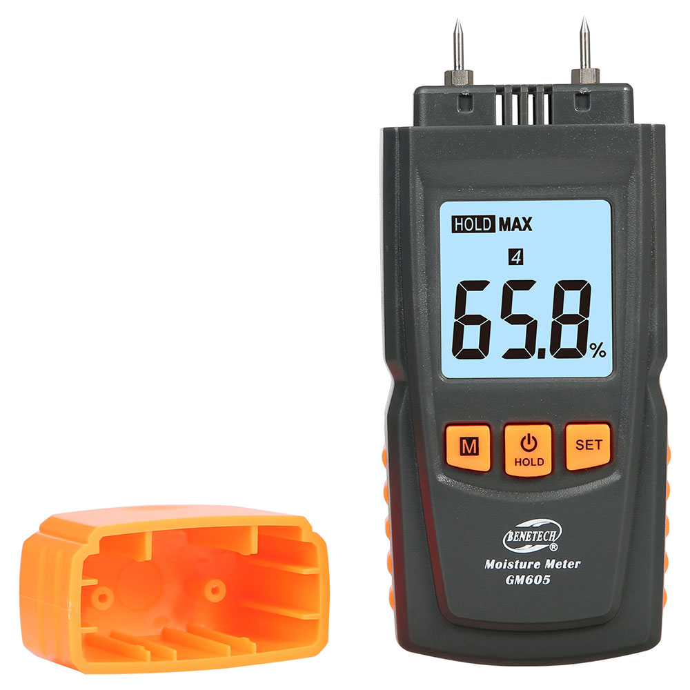 Evodx Digital Wood Brick Moisture Meter Humidity Tester And Damp Detector