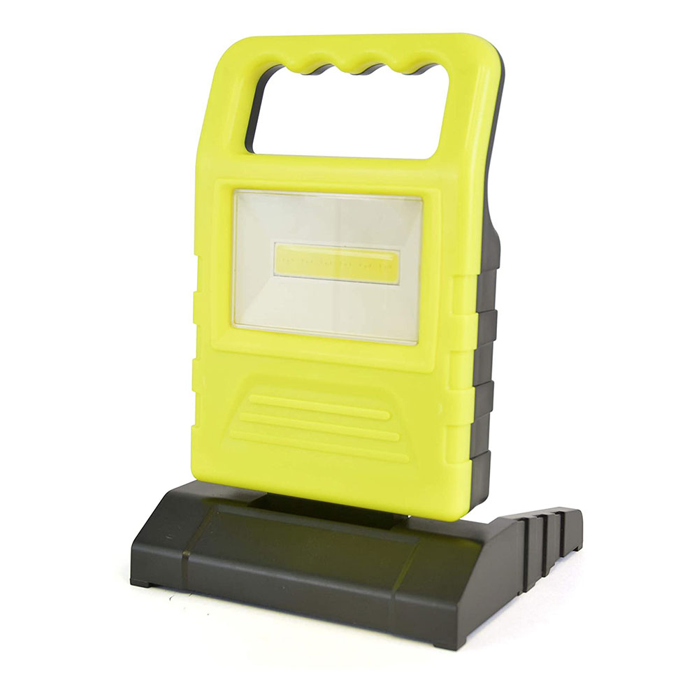 HomeLife 3W COB Slimline Compact Work Light And Flashing Red Hazard Light