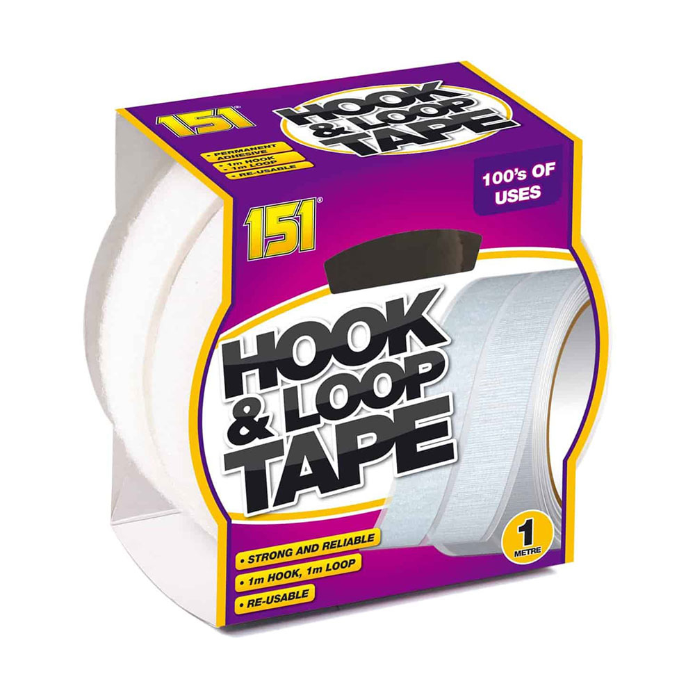 Click to view product details and reviews for 151 Adhesives Hook And Loop Tape 1 Meter.