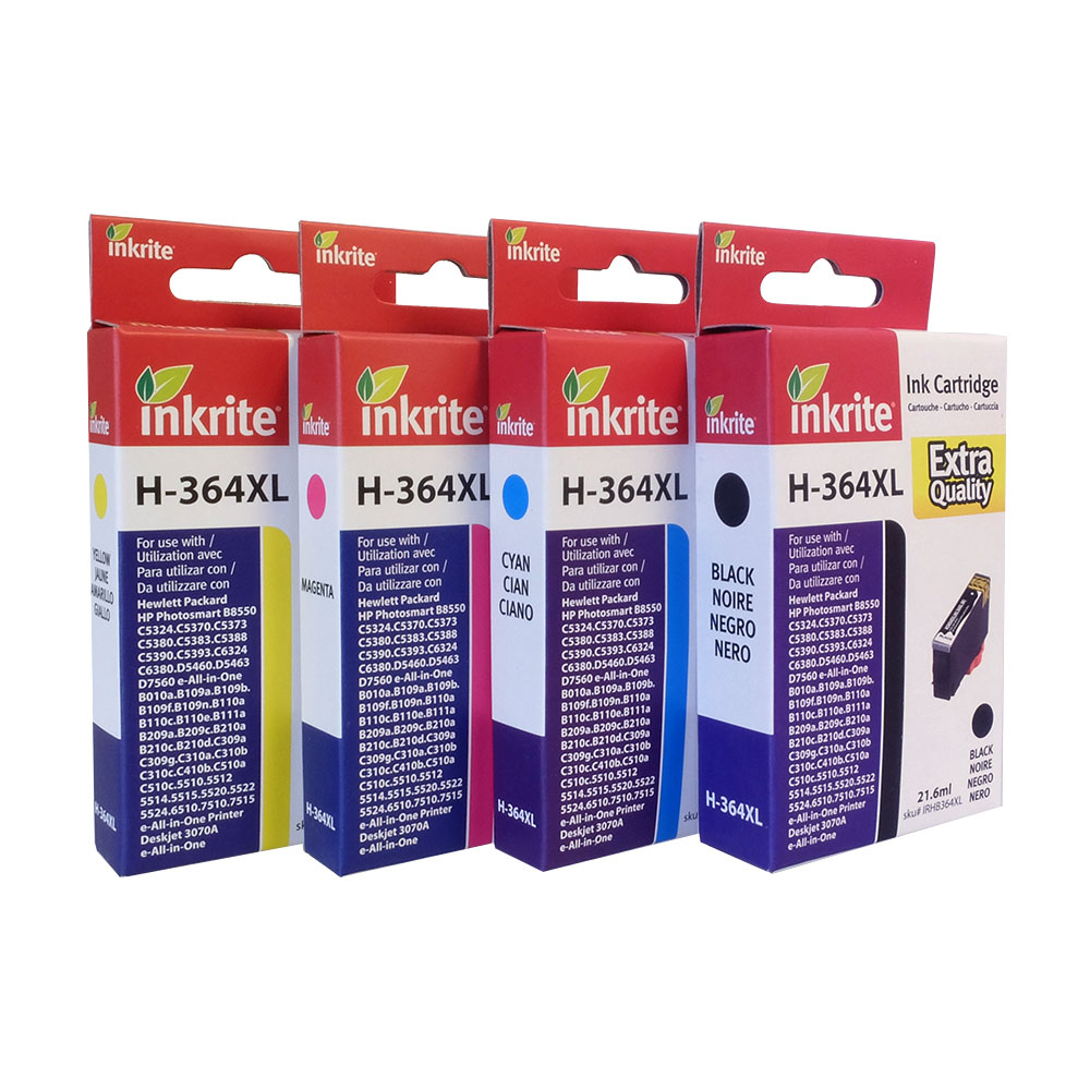Compatible 364XL Ink Cartridge Multipack - 364XL (B/C/M/Y) for HP