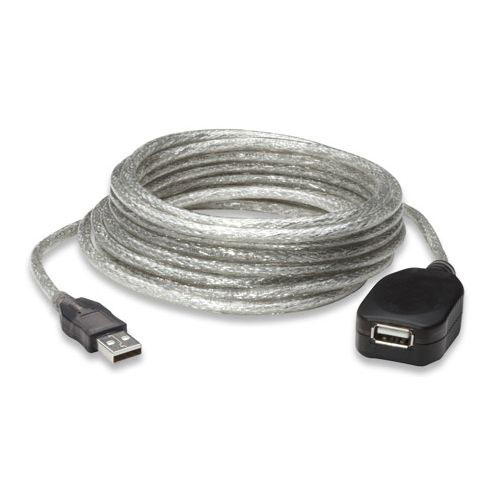 7dayshop USB 2.0 10M (32.8ft) Active Repeater Extension Cable - Silver