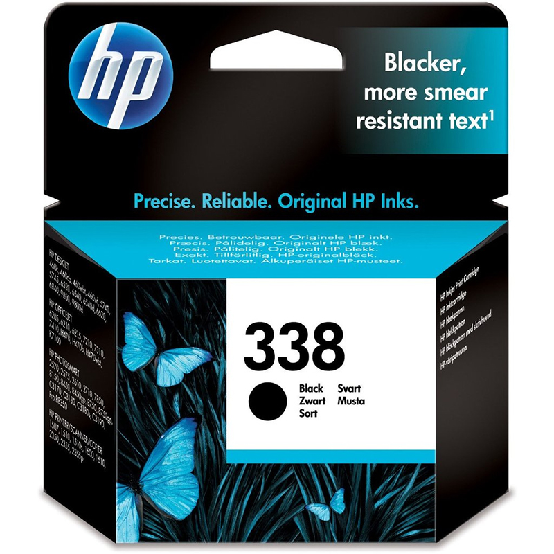 HP Original 338 Black Ink Cartridge (C8765EE)