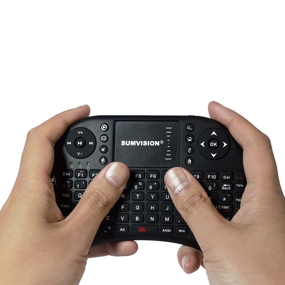Sumvision NICO Wireless Multimedia Mini Keyboard & Touchpad Smart-pad Smartphone Tablet, TV Box etc