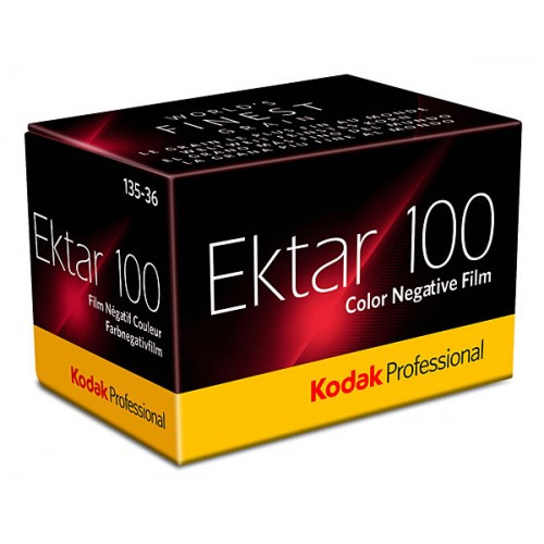 Kodak Professional Ektar 100ASA 35mm Colour Print Film 135-36 Exposure