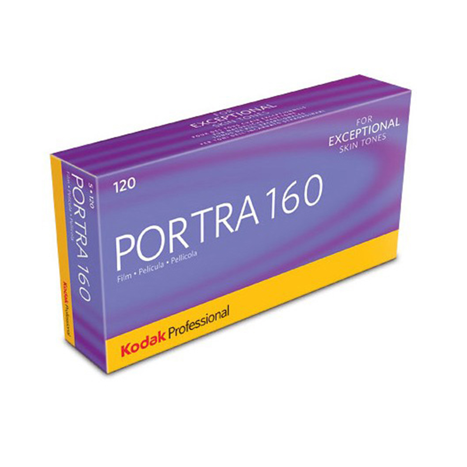 Kodak Portra Professional 160 ASA 120 Roll Film Colour Print Film - 5 Pack!