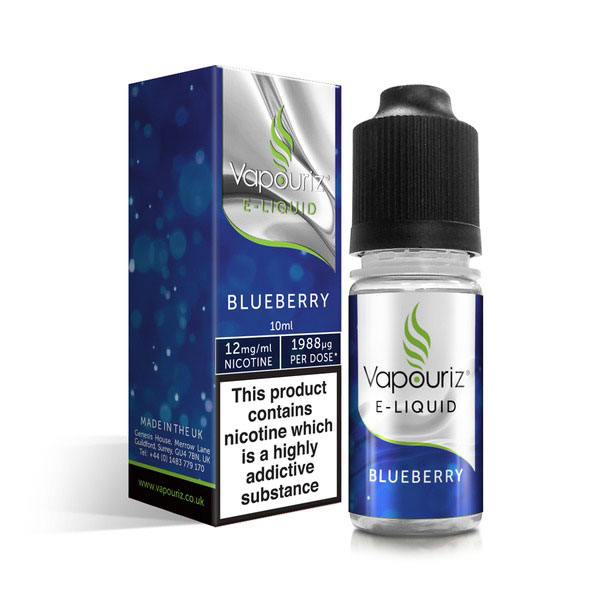 Vapouriz Premium E-liquid 1.2% / 12mg - Blueberry