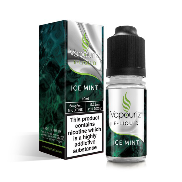 Vapouriz Premium E-liquid 0.6% / 6mg - Ice Mint