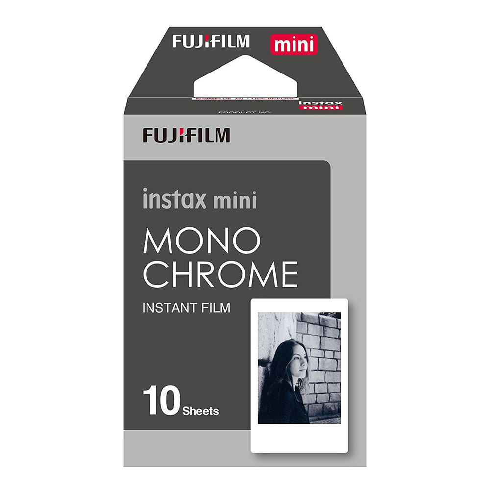Instax Mini Monochrome BLACK AND WHITE Instant Film - 10 Shot Pack
