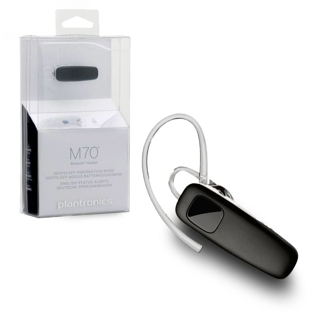 Plantronics M70 Wireless Bluetooth Headset for Apple Samsung Nokia SONY HTC Vodaphone etc