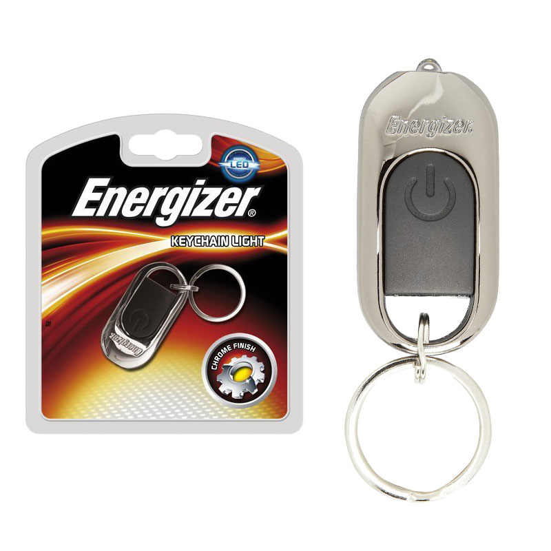 Energizer Hi-Tech LED 13 LUMEN LED Key Ring Torch FOB Ring Includes Batteries