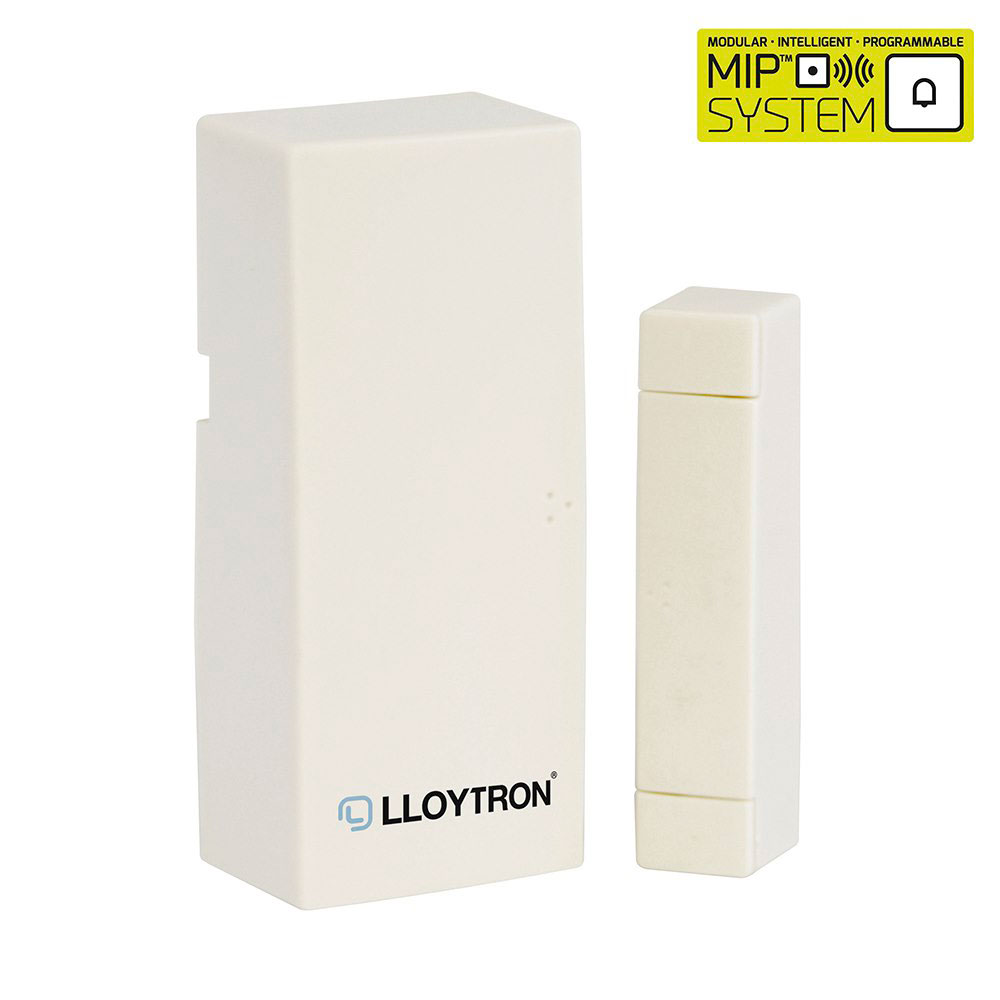 Lloytron Wireless Cordless Door Bell MiP System Accessory - Magnetic Door Sensor Transmitter - White