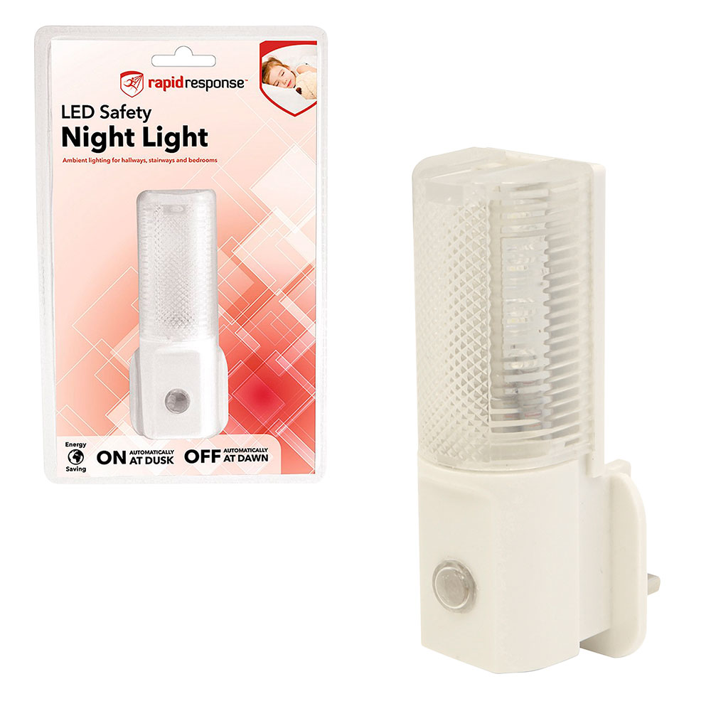 Lloytron Rapid Response Automatic LED Plug-in Safety Night Light