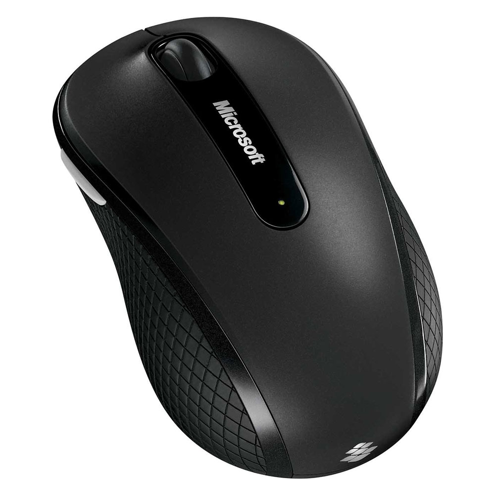 Microsoft 2.4GHz Wireless Mobile BlueTrack Mouse 4000 - Black