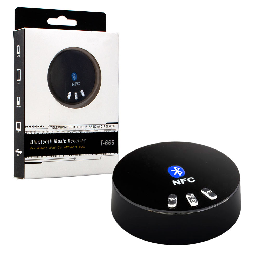 7dayshop Wireless Bluetooth V4.0 Music Receiver with Built-in Mic for Handsfree calls