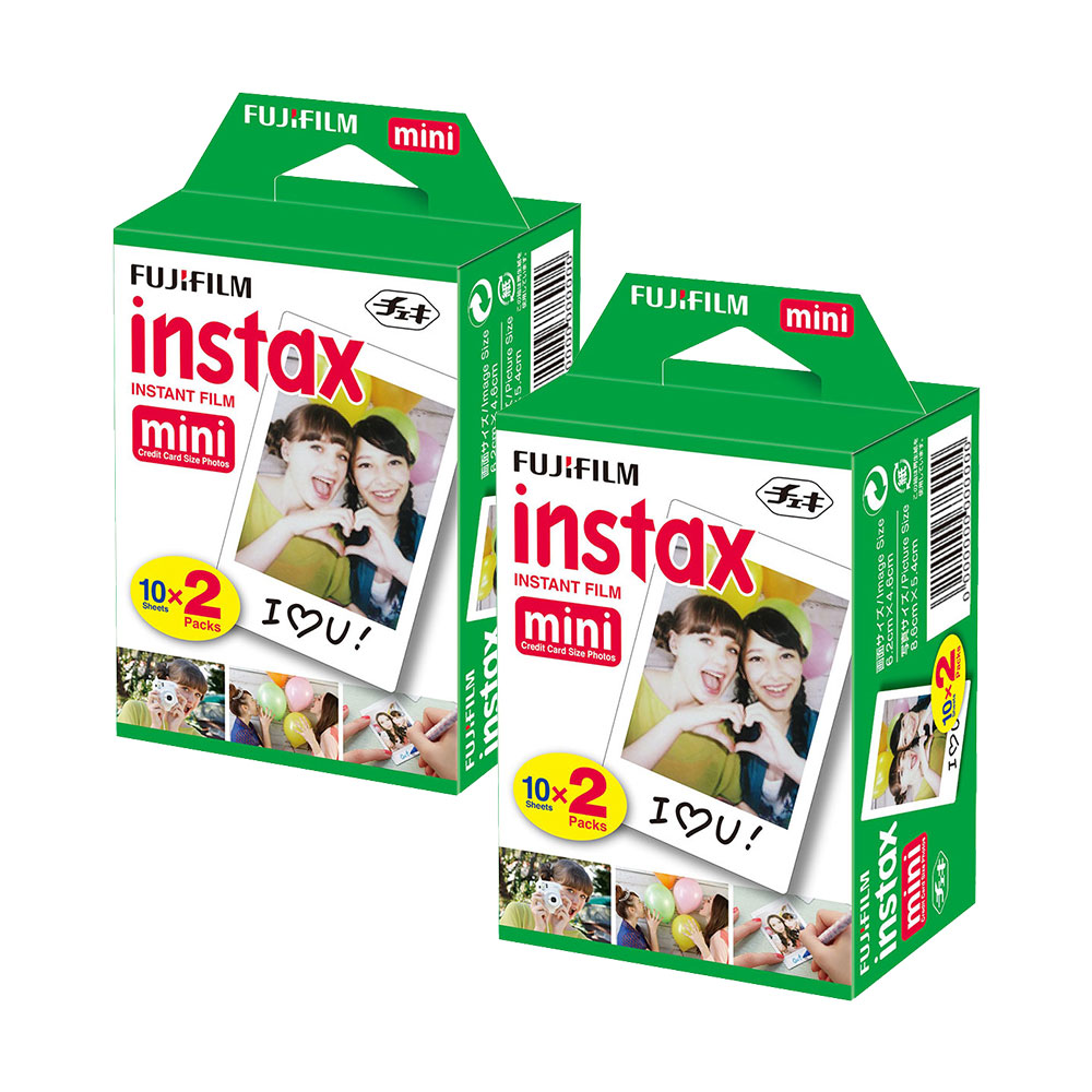 Fuji Instax Mini Film for Fujifilm Instax Mini Cameras - 40 Shot Pack