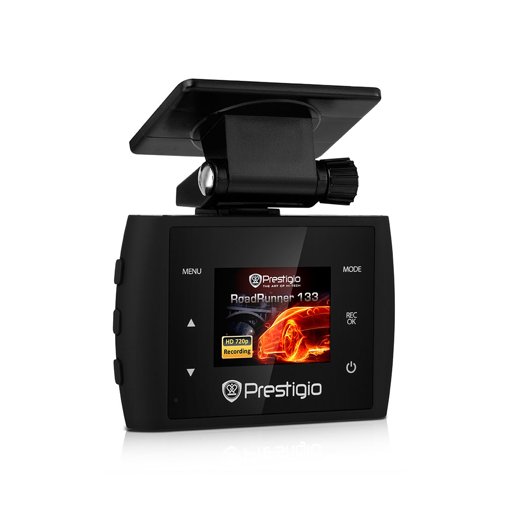 Prestigio RoadRunner 133 HD Wide Angle Lens Car Camera Recorder With Motion Detection