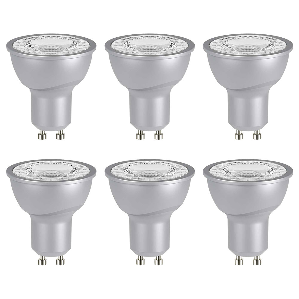 Energizer GU10 LED Light Bulb 3.6W Cool White Non-Dimmable - Extra Value 6 Pack