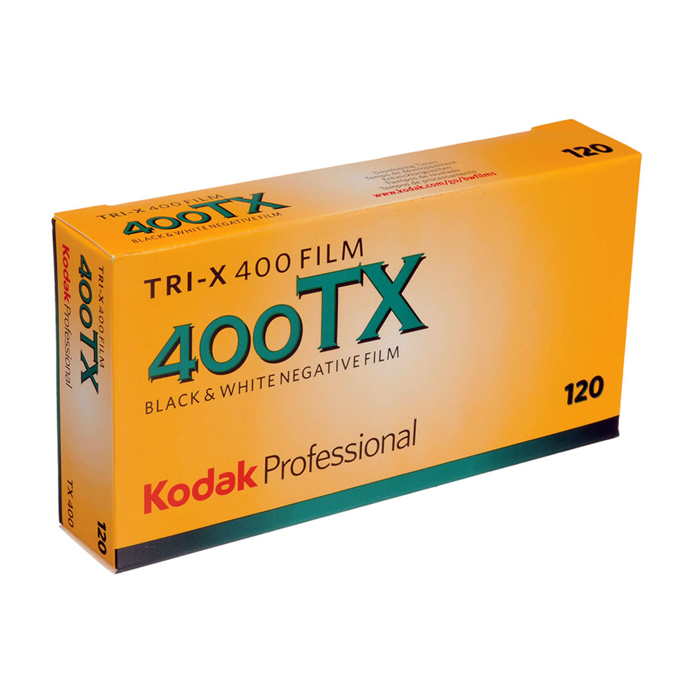 Kodak Professional TRI-X 400 TX - 120 Roll - Black and White Print Film - 5 PACK!
